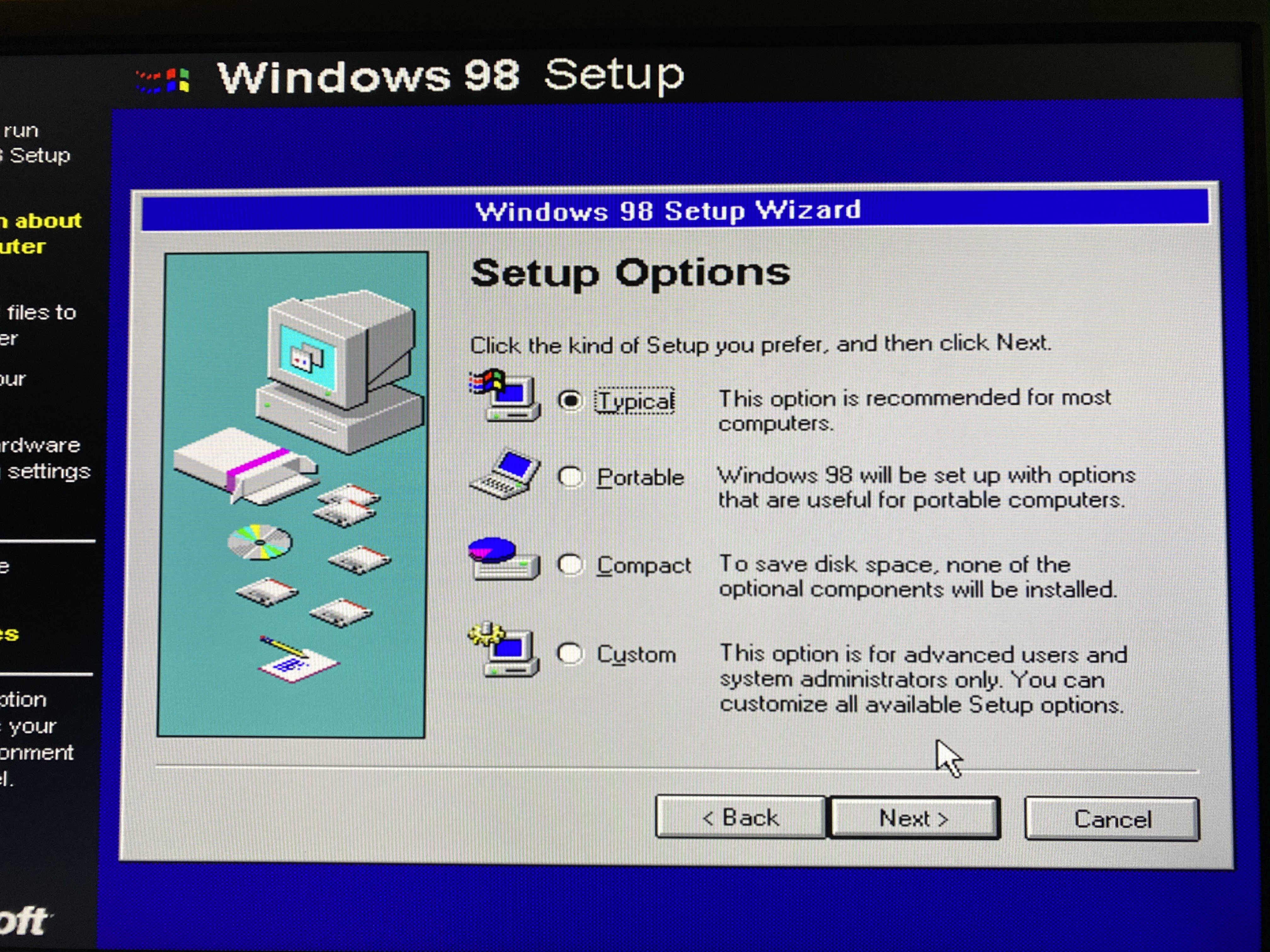 Windows 98 Installation